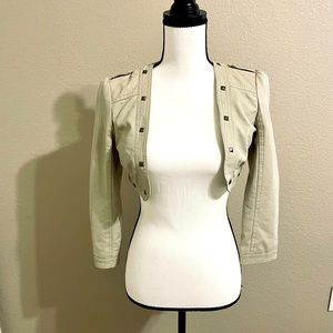 Cropped Jacket Size S